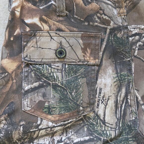 Realtree Xtra Youth XL 14/16 Cargo Camo Pants Brown Tan - Picture 11 of 16